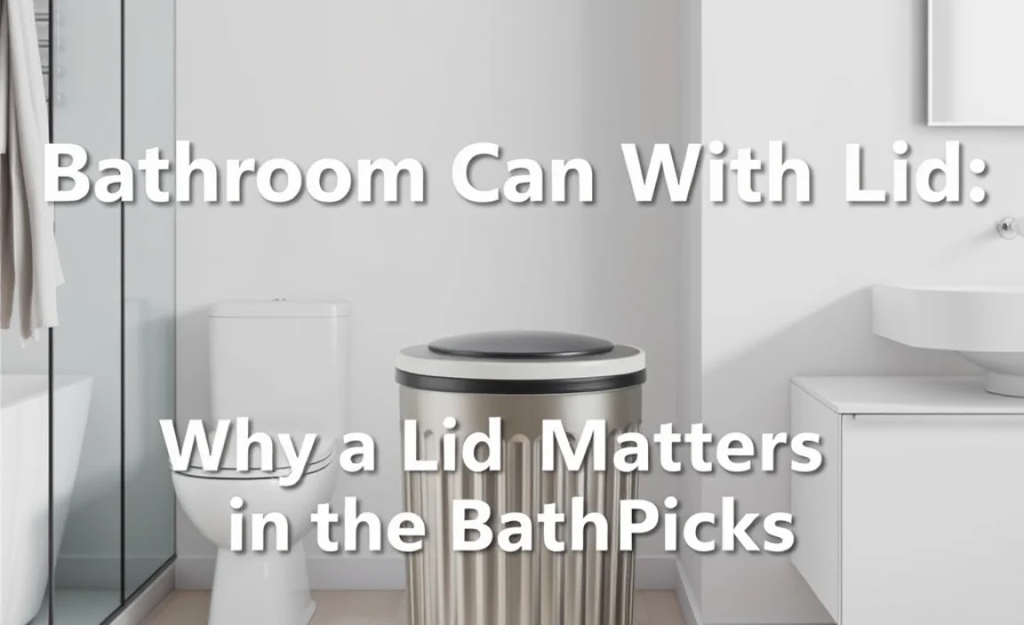 Why a Lid Matters in the Bathroom