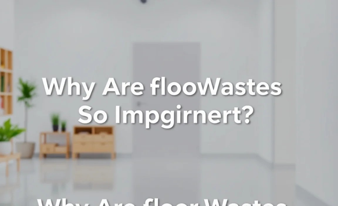 Why Are Floor Wastes So Important?