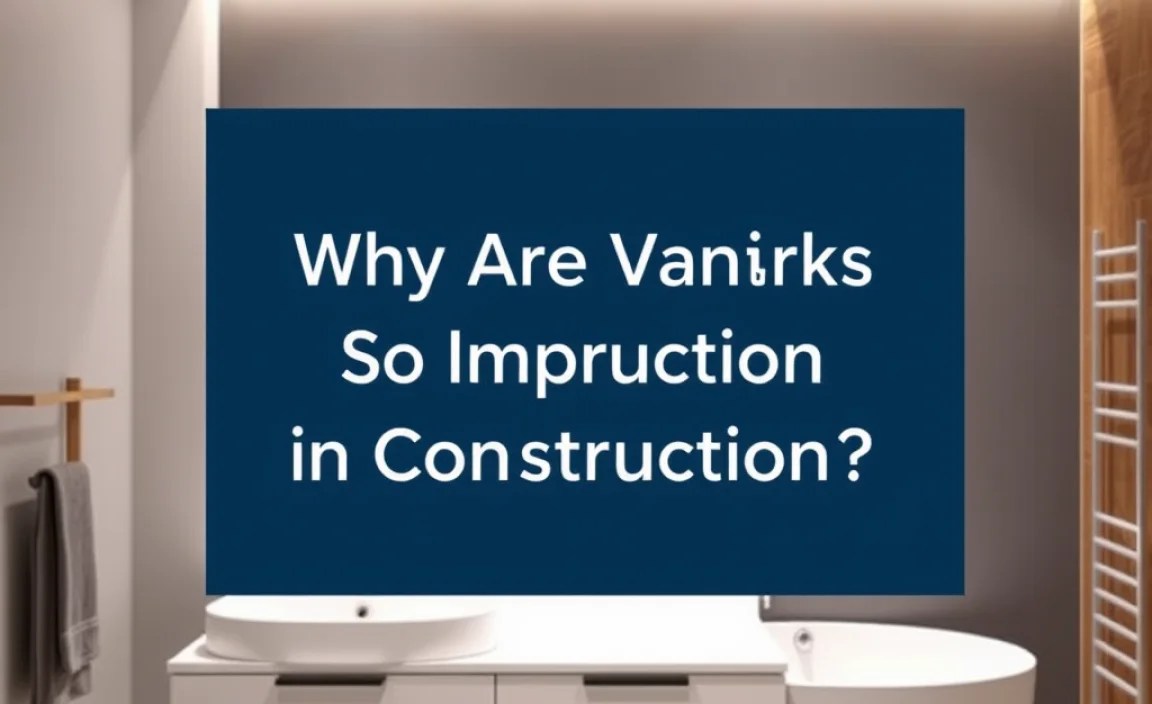 Why Are Vanities So Important in Construction?