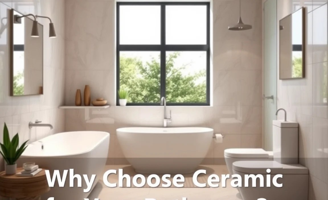 Why Choose Ceramic for Your Bathroom?