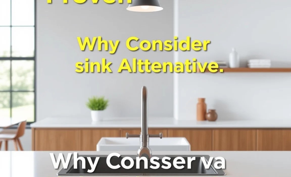 Why Consider a Sink Alternative?