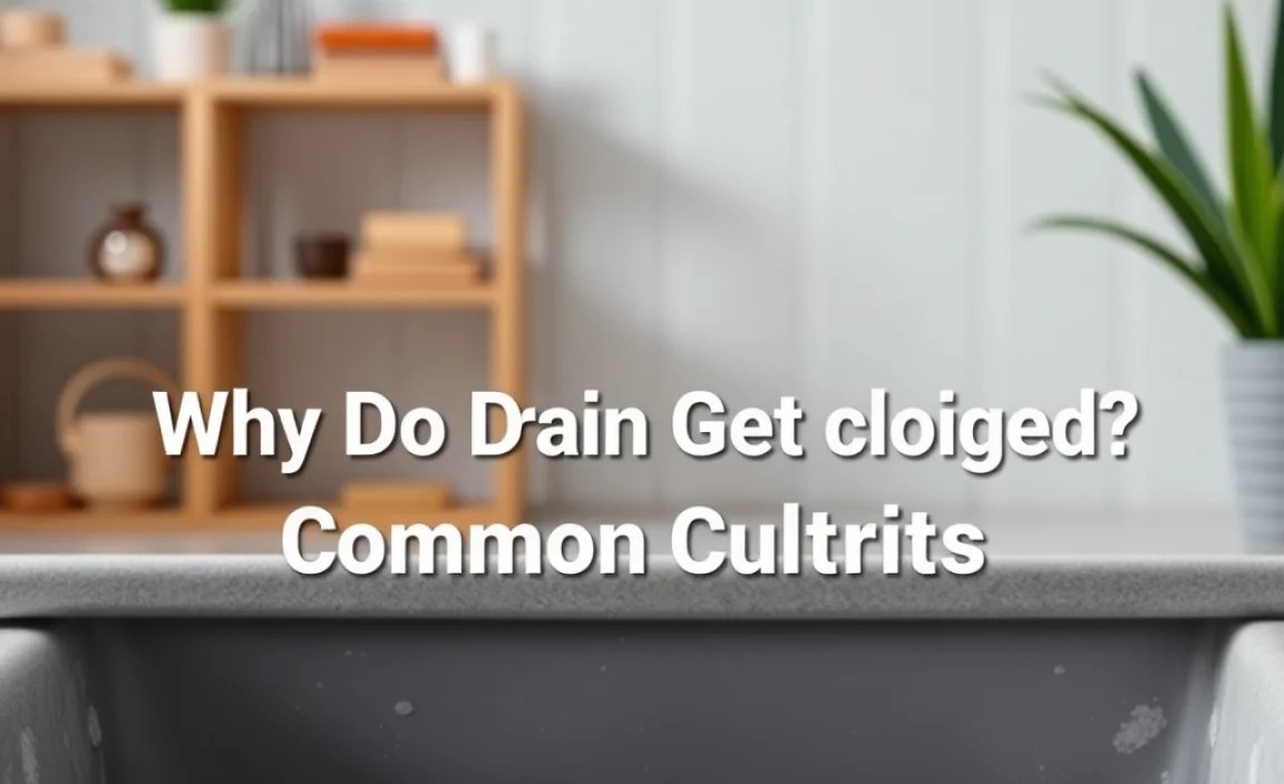 Why Do Drains Get Clogged? Common Culprits