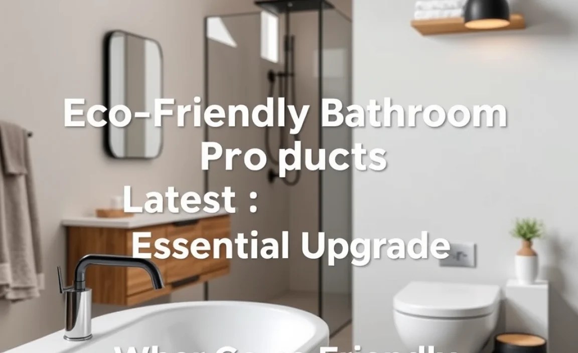 Why Go Eco-Friendly in Your Bathroom?
