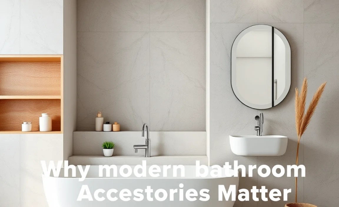 Why Modern Bathroom Accessories Matter