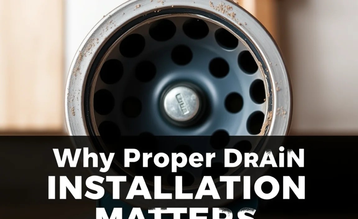 Why Proper Drain Installation Matters