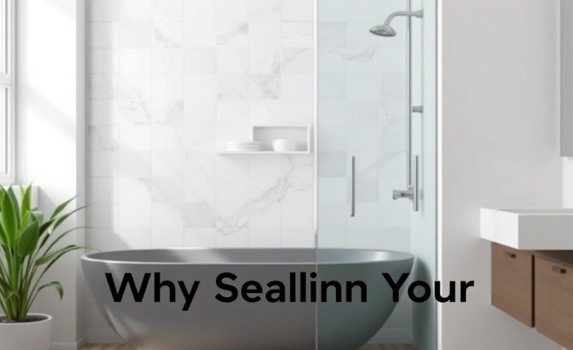 Why Sealing Your Shower is Important