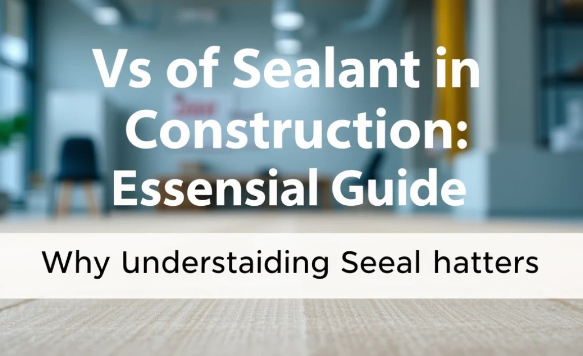 Why Understanding Sealants Matters