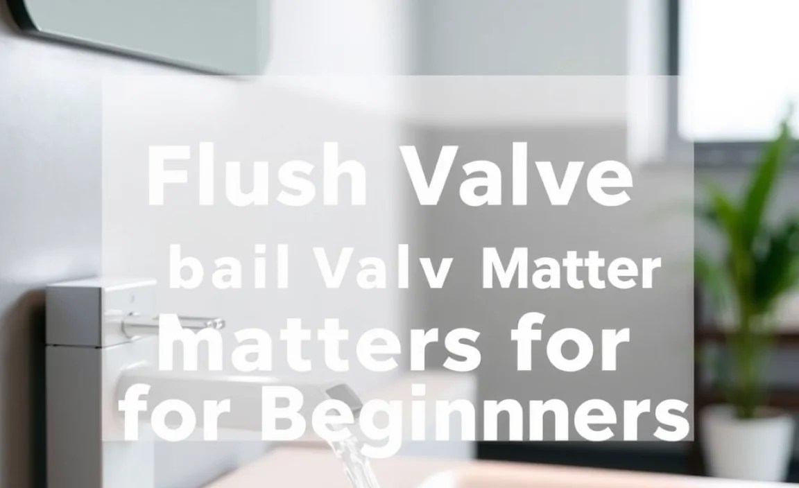 Why Understanding the Flush Valve Matters for Beginners