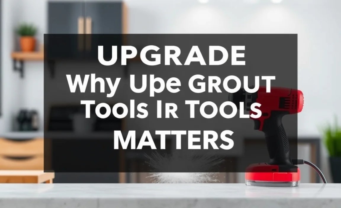 Why Upgrading Grout Tools Matters