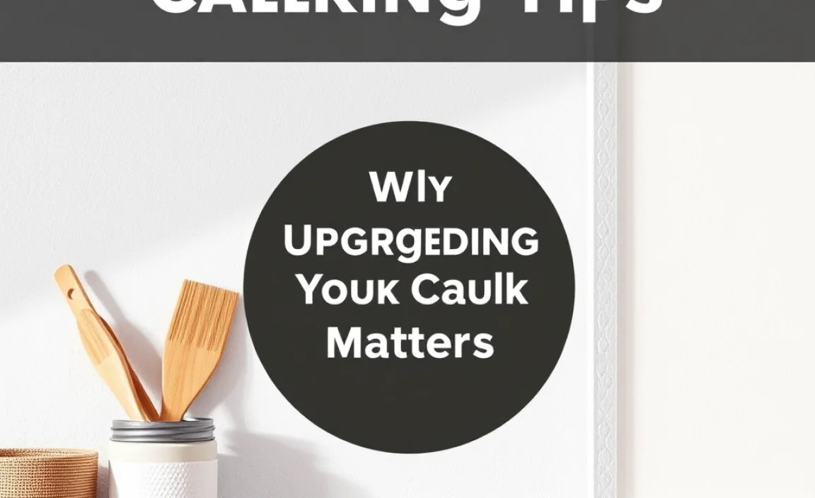 Why Upgrading Your Caulk Matters