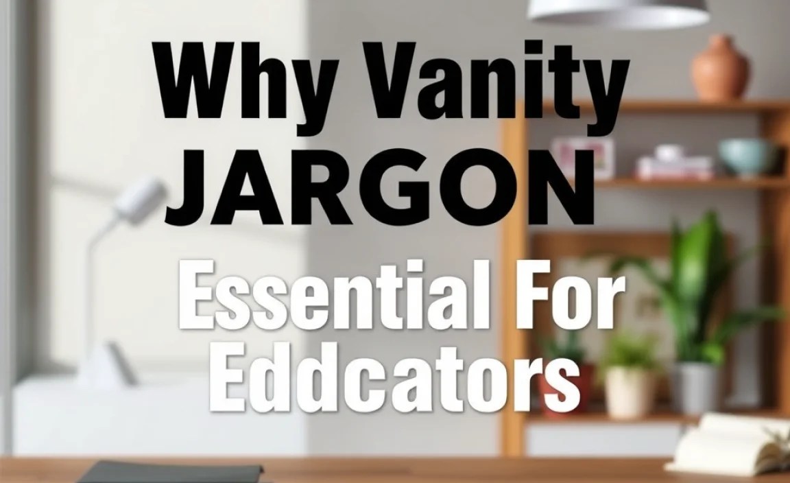 Why Vanity Jargon Is Essential For Educators