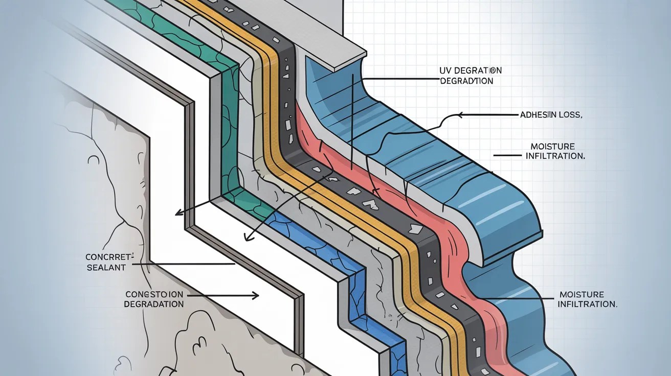 Breakdown Of Sealant In Construction