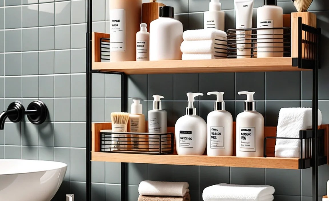 Creative Storage Solutions for Small Bathrooms