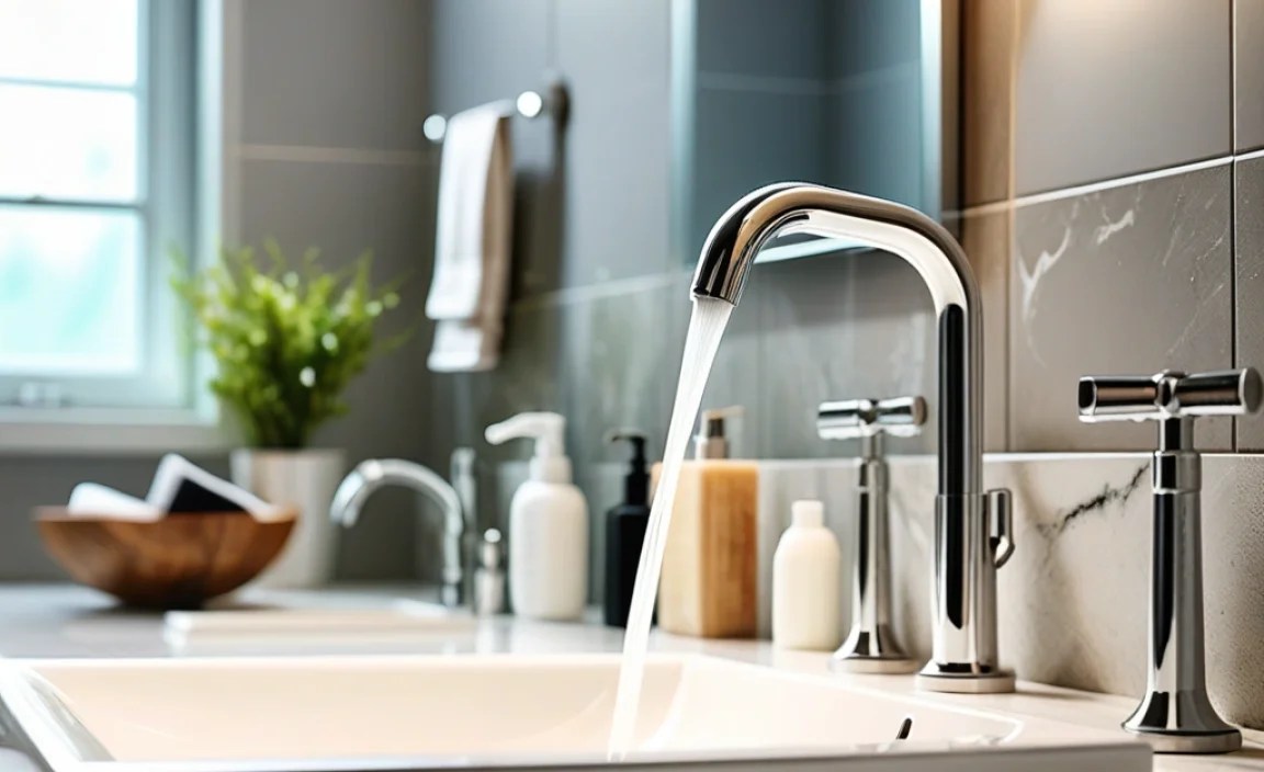 Deep Clean Bathroom Sink