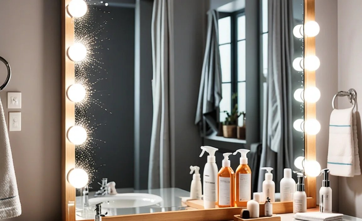 DIY Cleaning Solutions for Mirrors