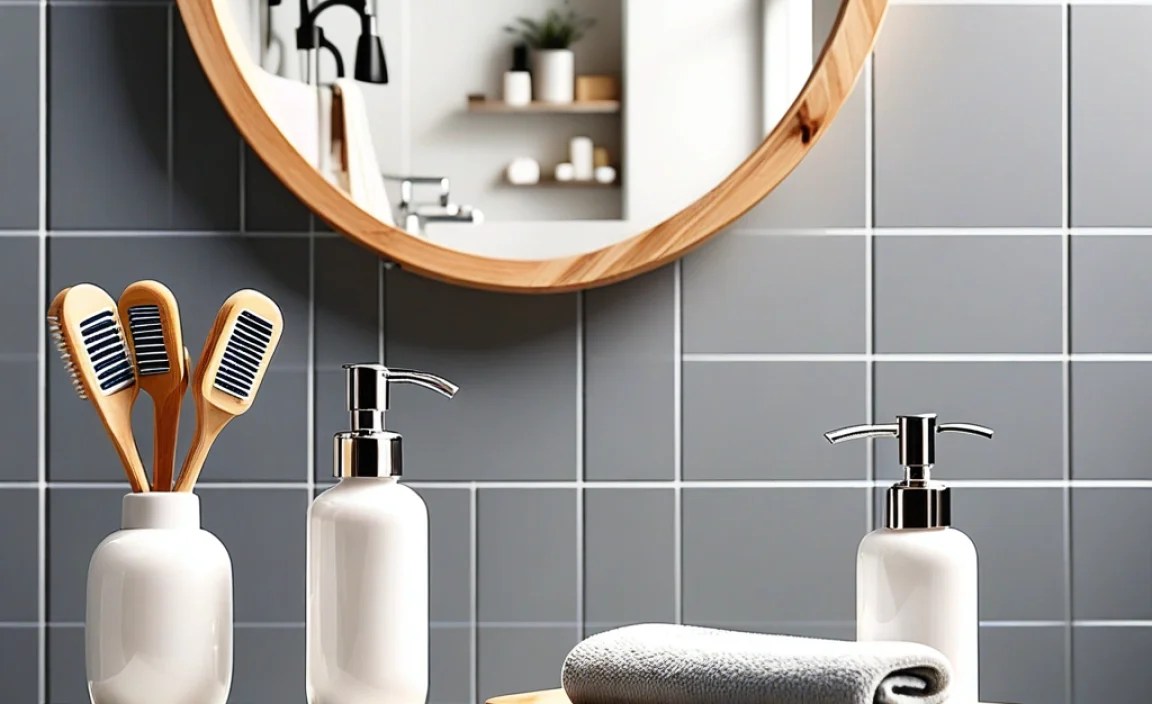 Functional Accessories for Small Bathrooms