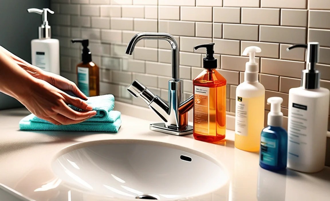 Gathering Cleaning Supplies