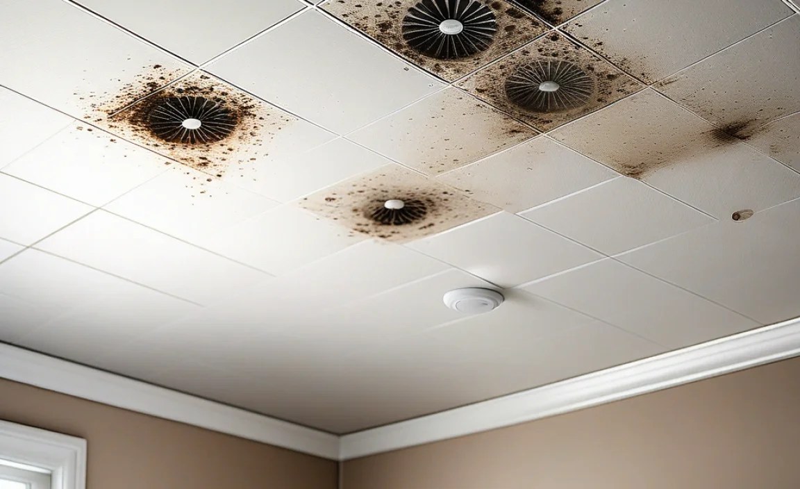 Identifying Mold on Ceilings