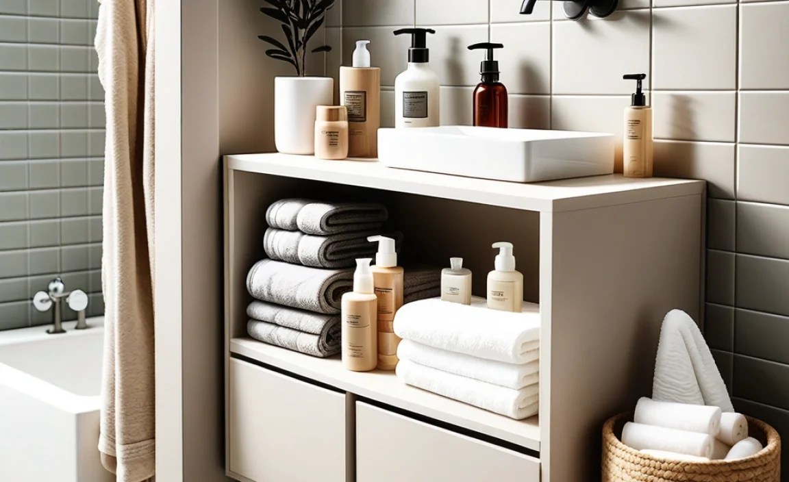 Materials Needed for DIY Bathroom Storage