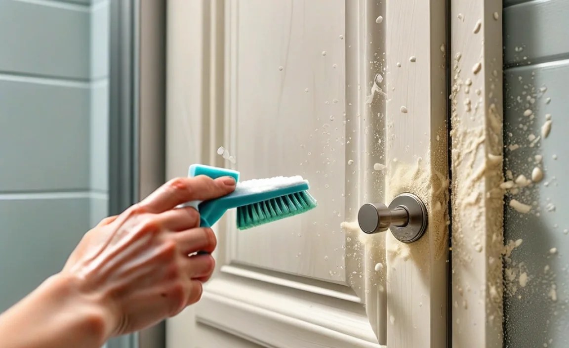 Quick Tips To Clean Bathroom Door Mold Effectively!