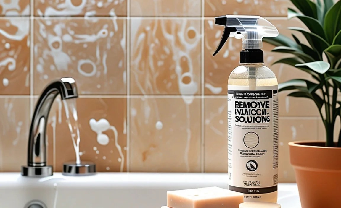 Remove Soap Scum Naturally