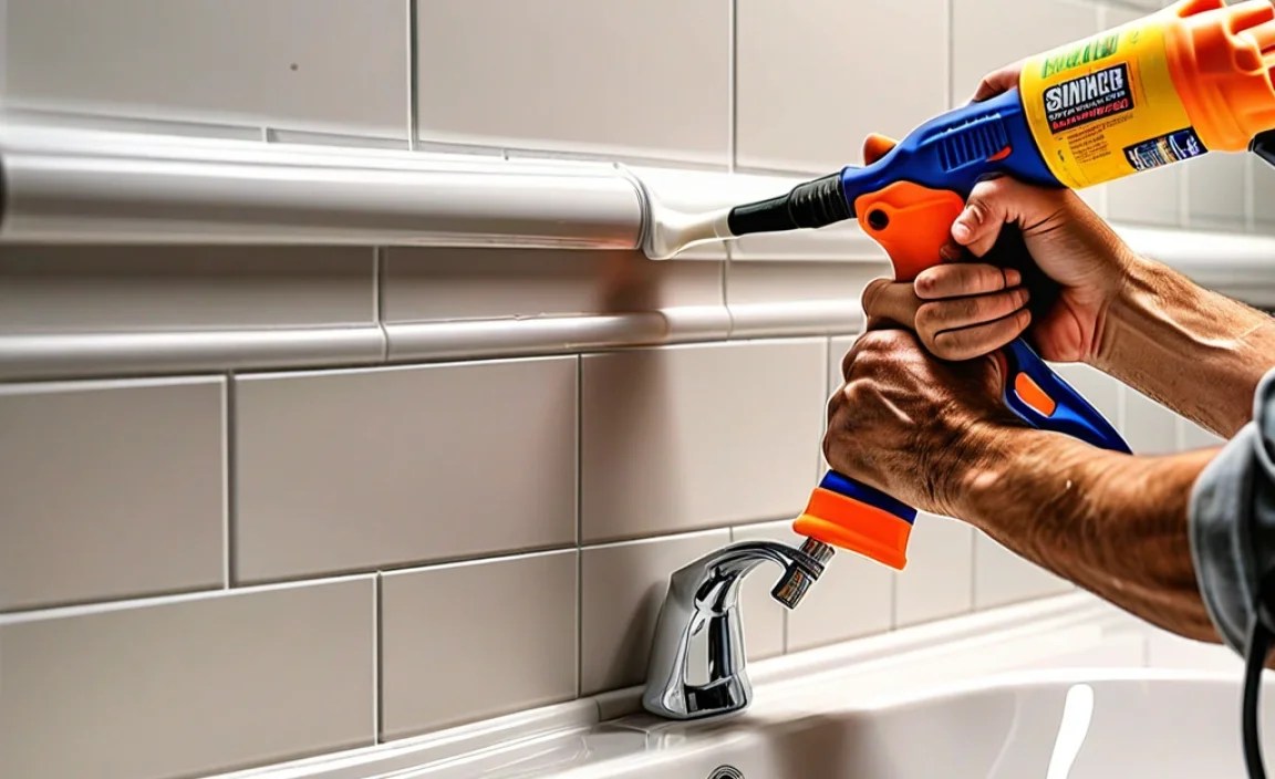 Replace Bathroom Caulking