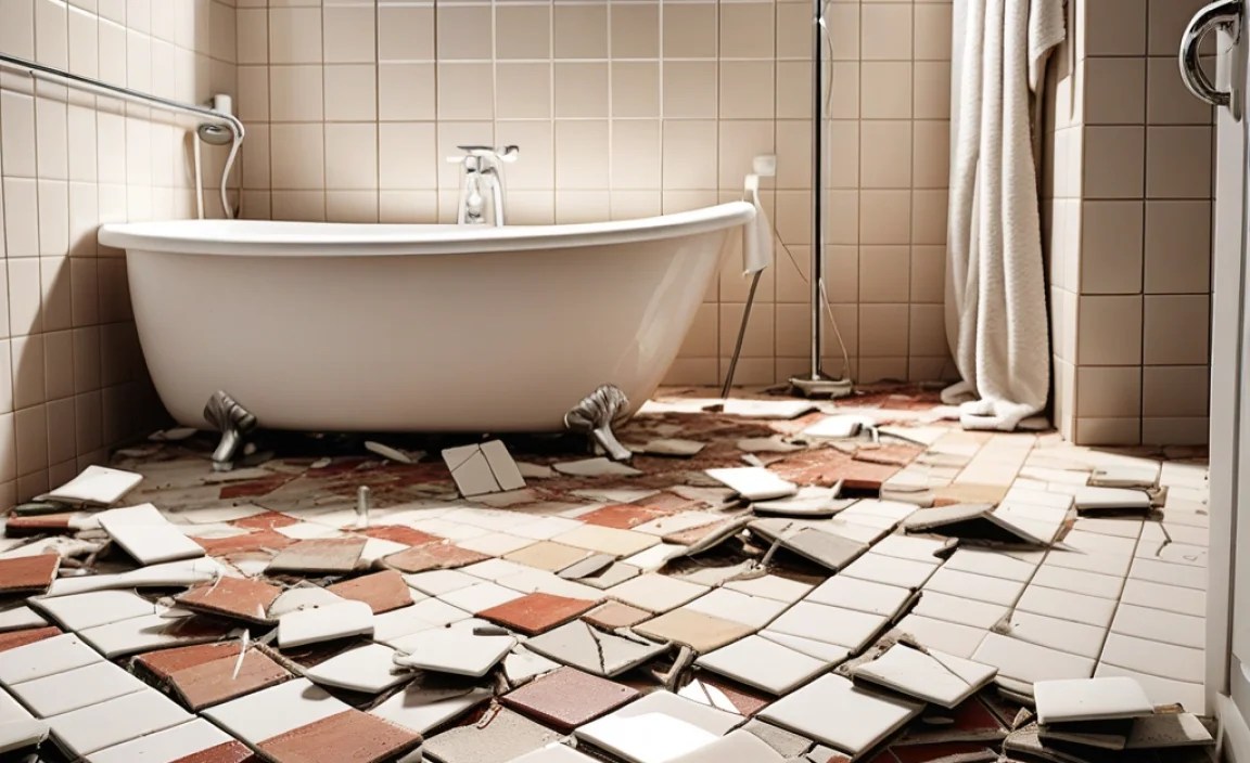 Replace Broken Bathroom Tiles: Quick & Easy Guide