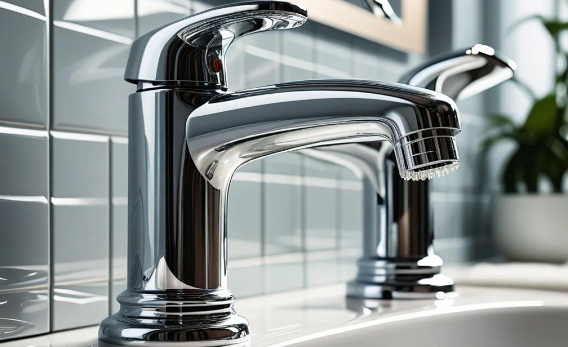 Tips To Clean Chrome Bathroom Fixtures Effectively