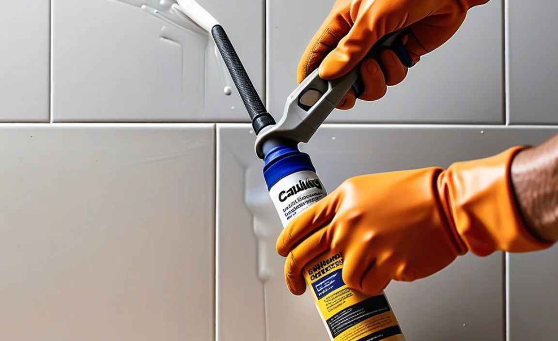 Tools Required for Caulking