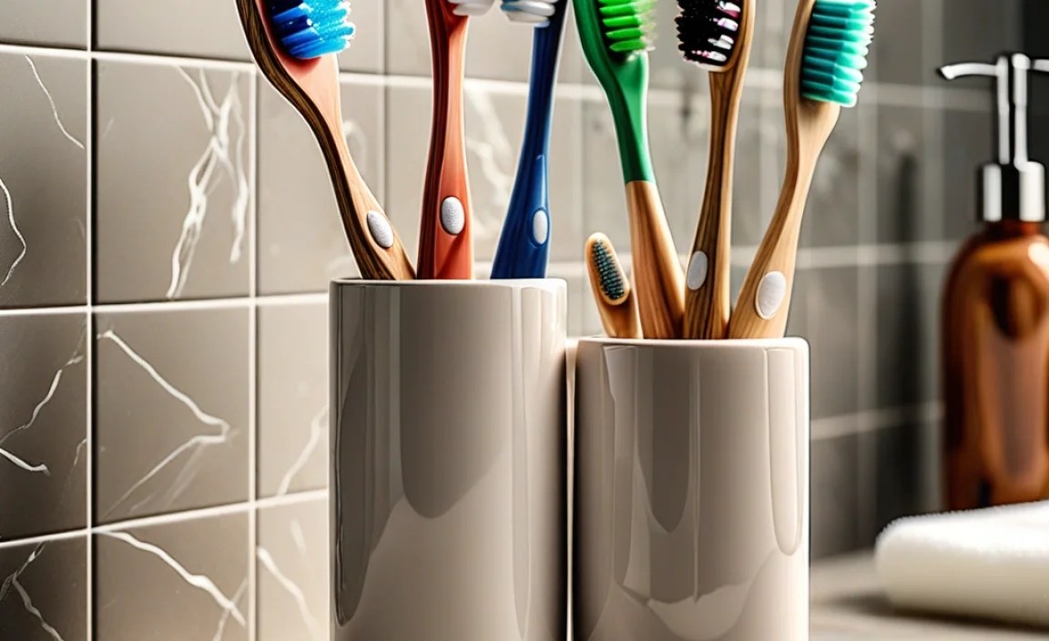 Toothbrush Holder Design: Trendy Tips