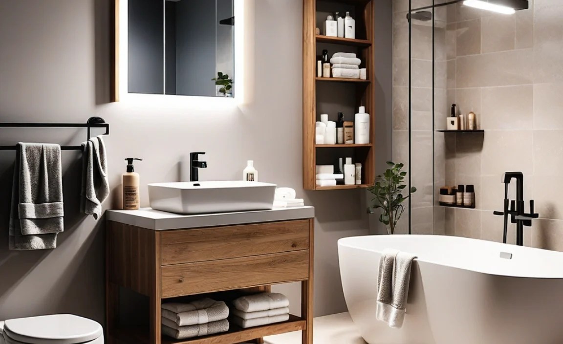 Top Premium Space-Saving Bathroom Solutions