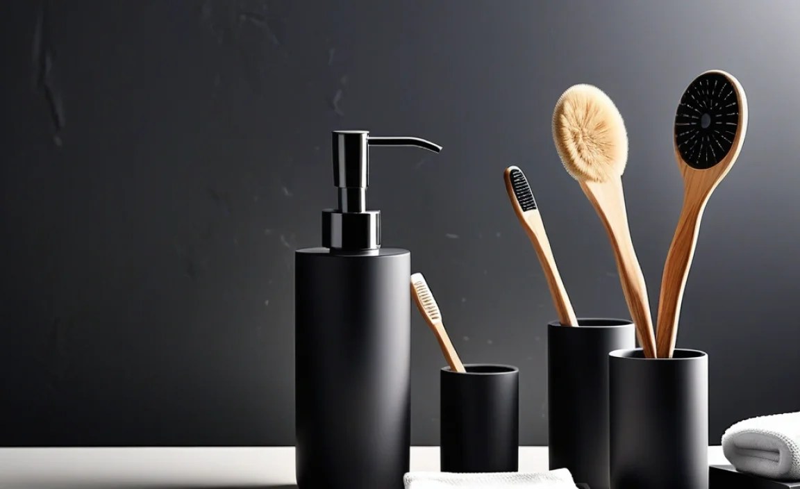 Why Choose Black Matte Bathroom Accessories?