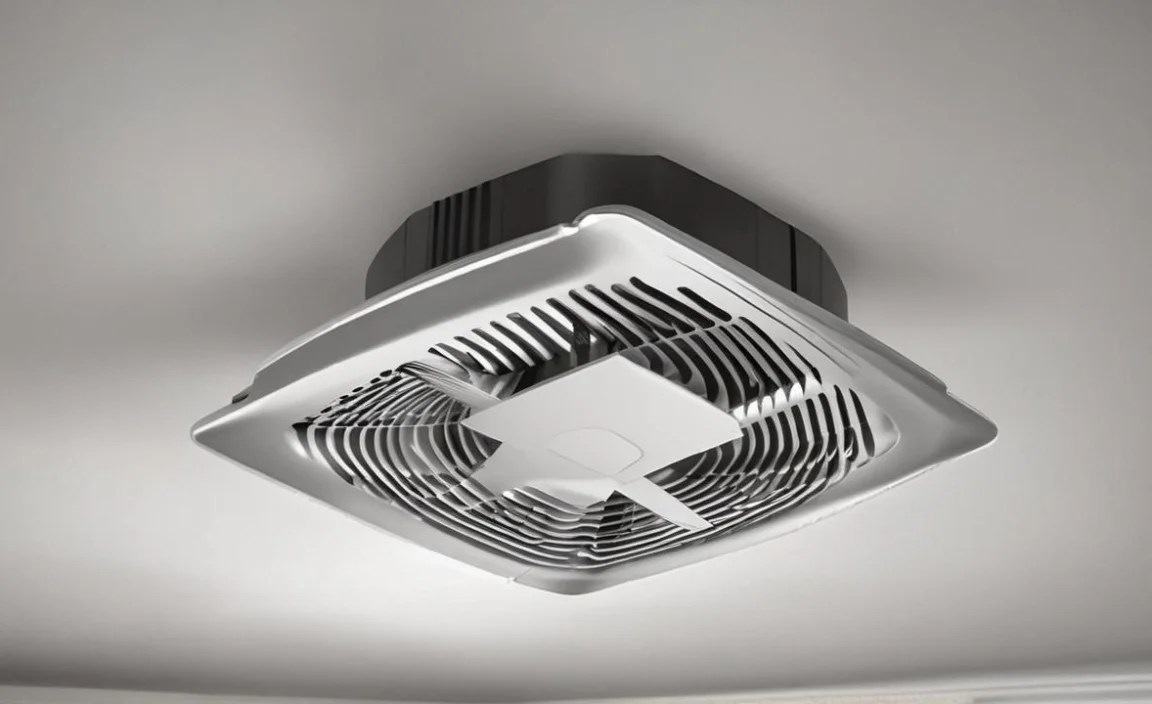 1. Ceiling-Mounted Exhaust Fans