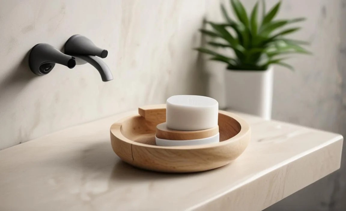 1. Draining Soap Dishes