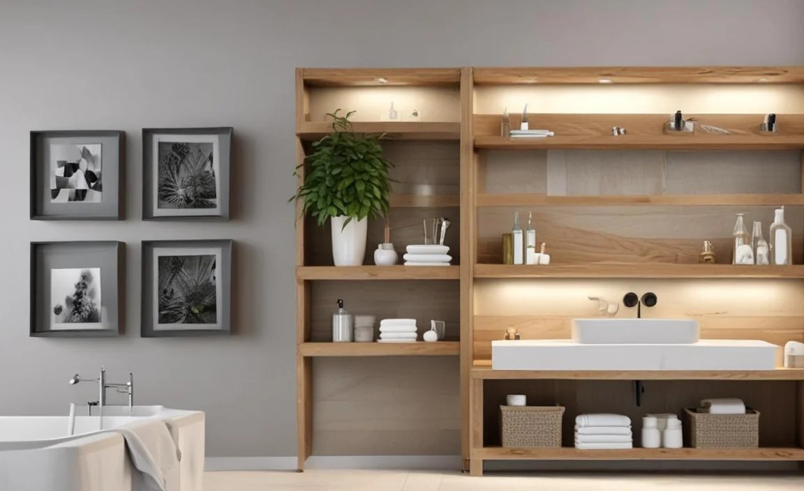 1. Floating Shelves: The Minimalist&rsquo;s Dream
