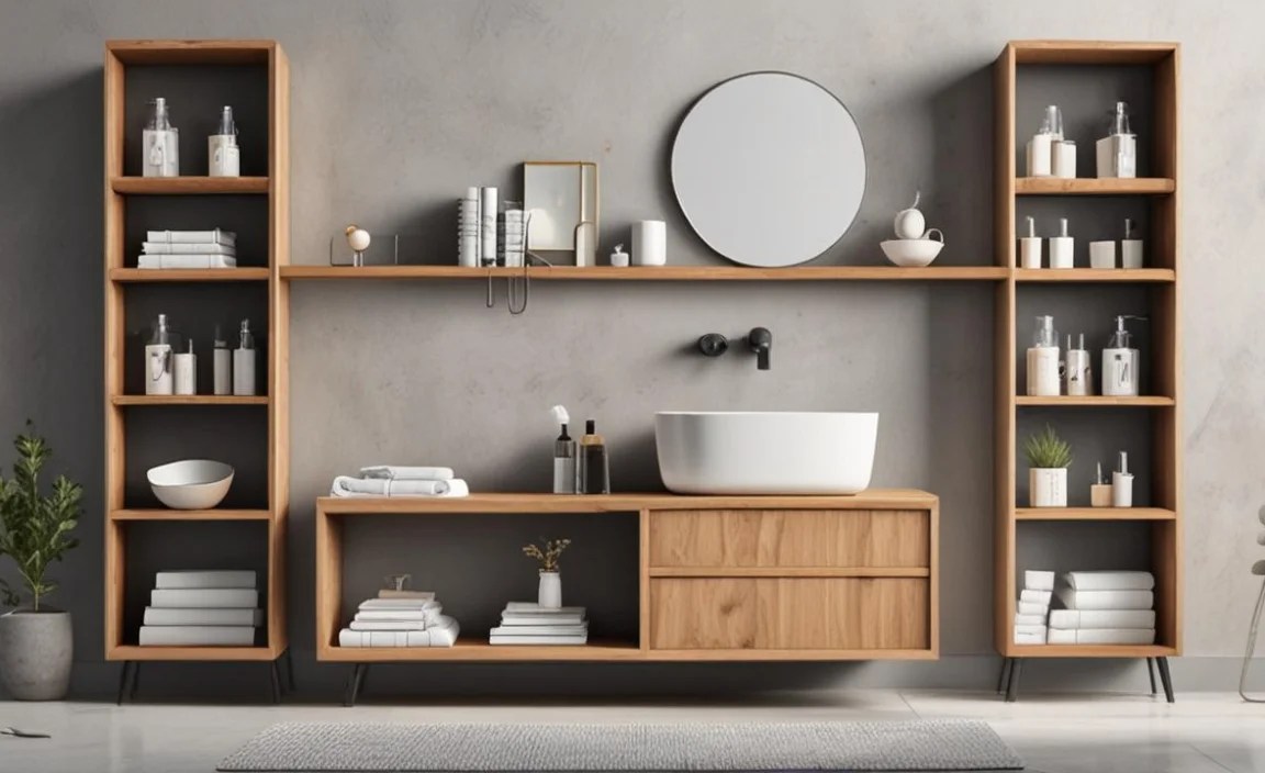 1. Floating Shelves