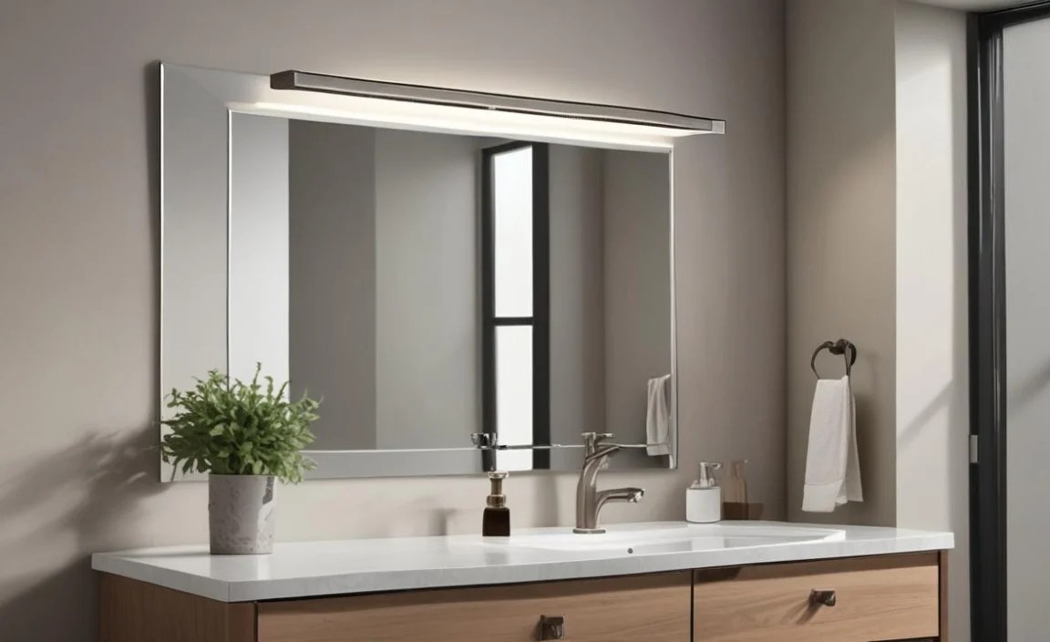 1. Mirror Shelving and Nooks