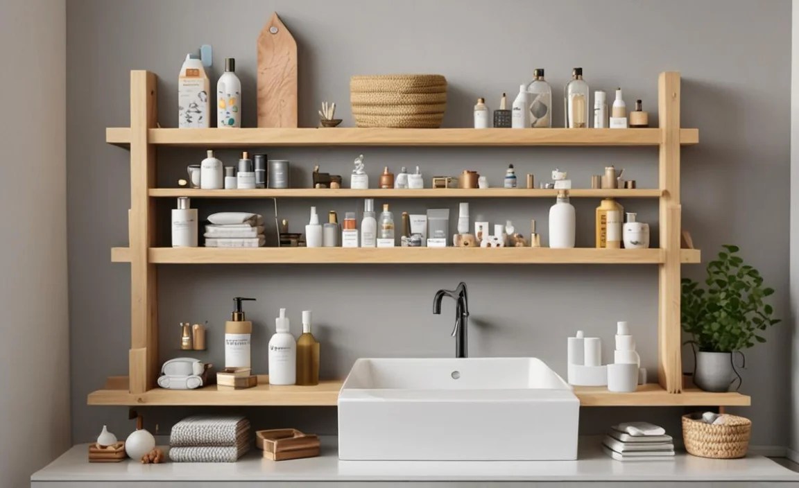1. Open Shelving: Simple and Accessible