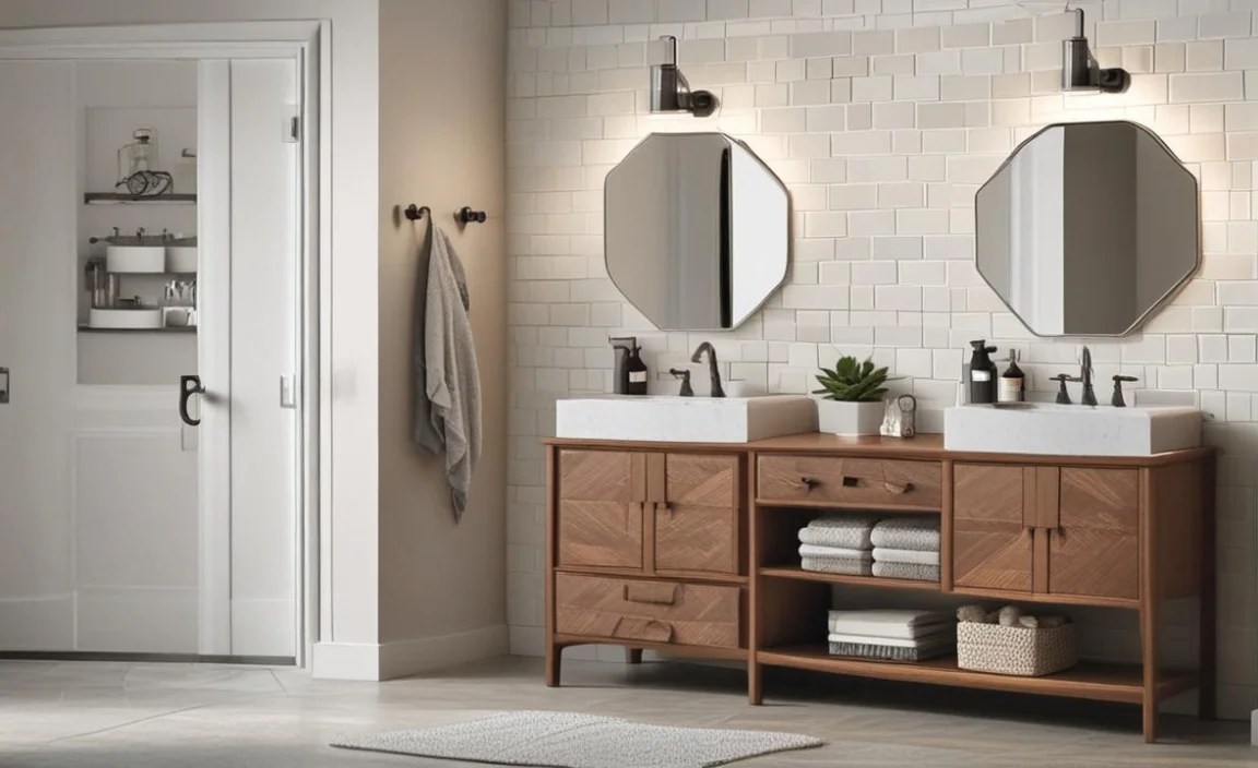 1. Shower & Tub Area