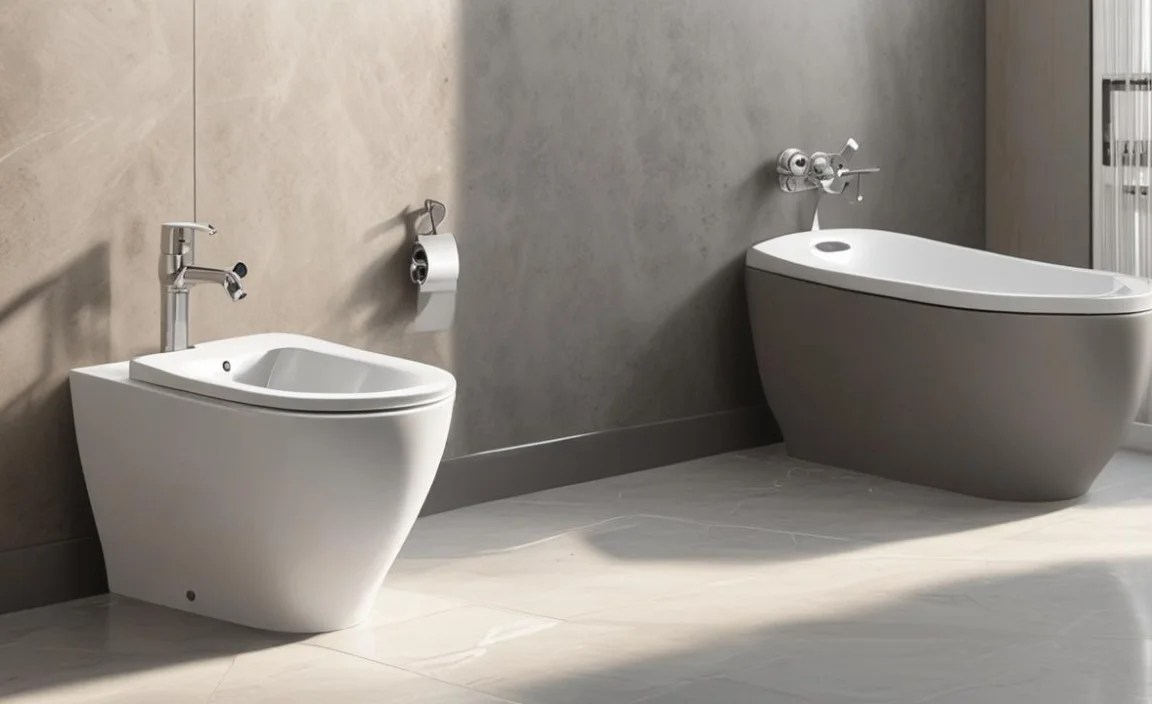 1. Traditional Standalone Bidets