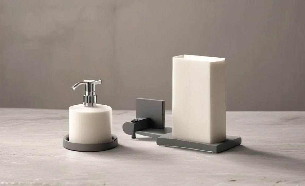 2. Adhesive Soap Holders