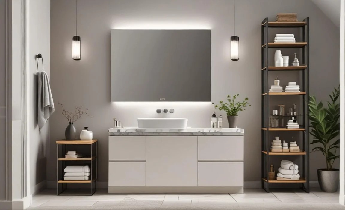 2. Behind-the-Door Storage Cabinets