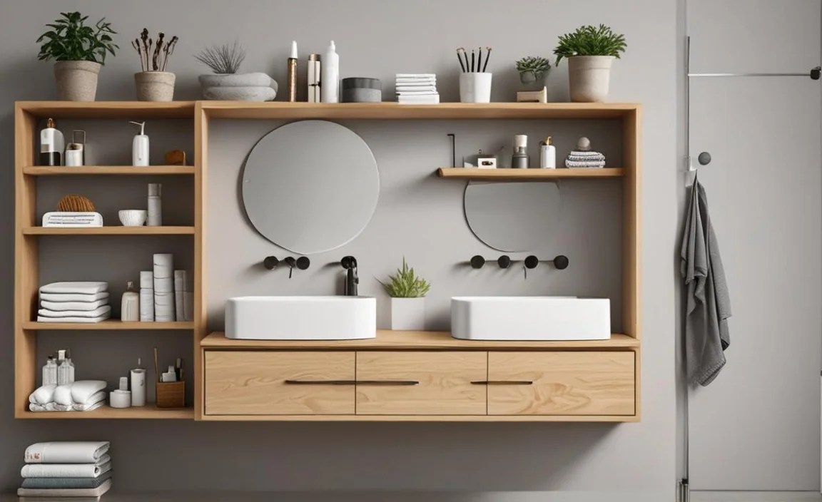 2. Corner Shelves