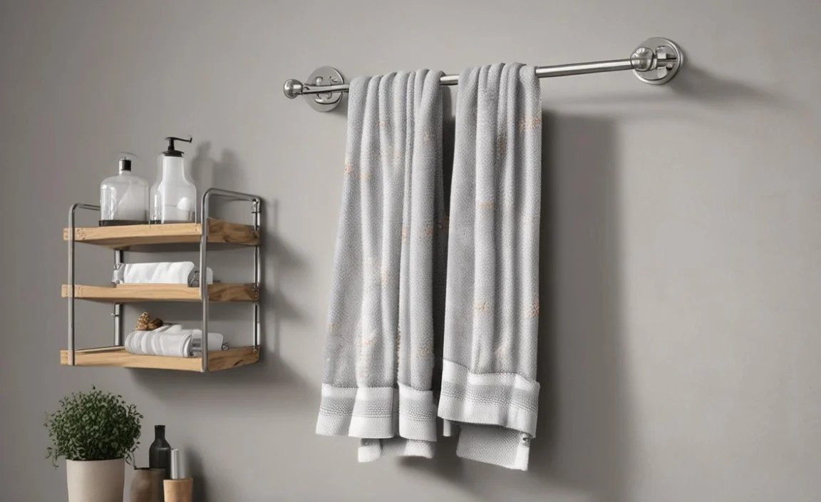 2. Double Towel Bars