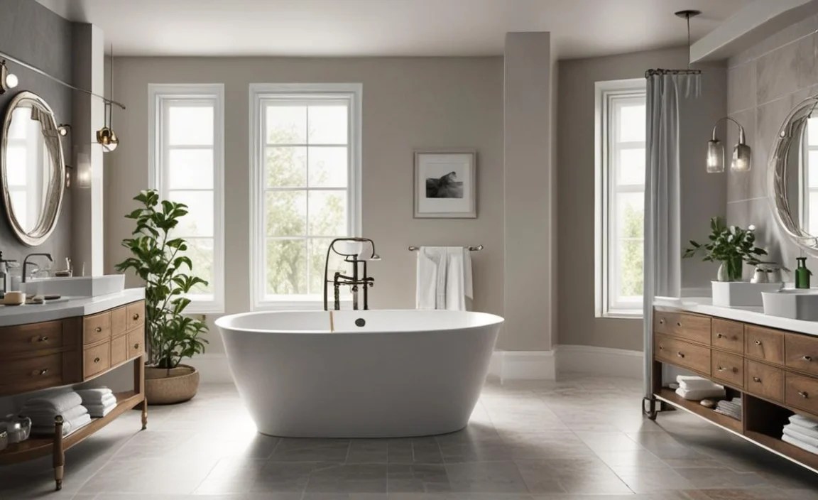 2. Drop-in Bathtubs (Soaking Tubs)