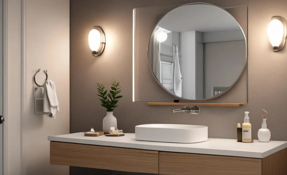2. Illuminated Mirrors (LED Backlit & Front-Lit)