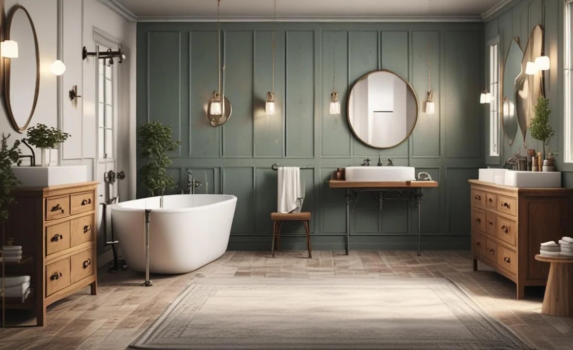 2. Mirrors and Storage with Character