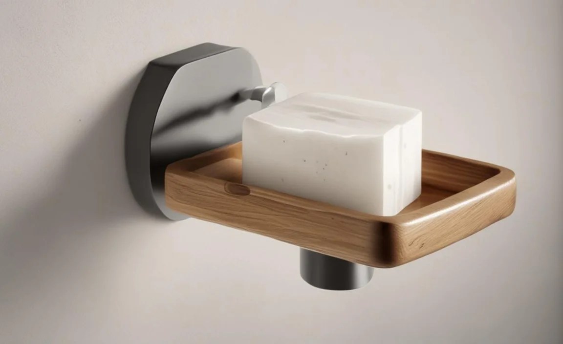 2. Wall-Mounted Soap Holders