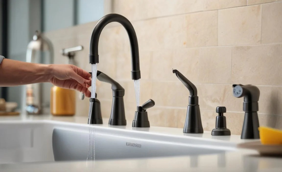 3. Leaky Handle or Spout Base