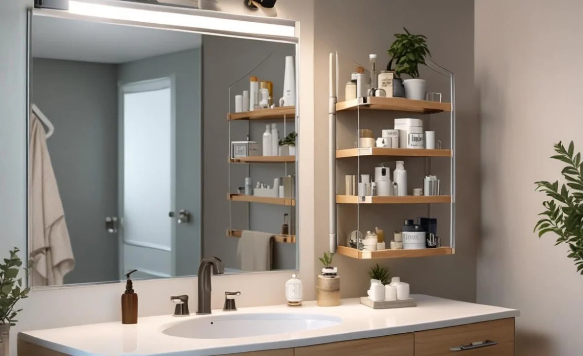 3. Wall-Mounted Shelves and Holders